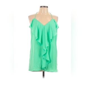 Maurices medium flowy tank green